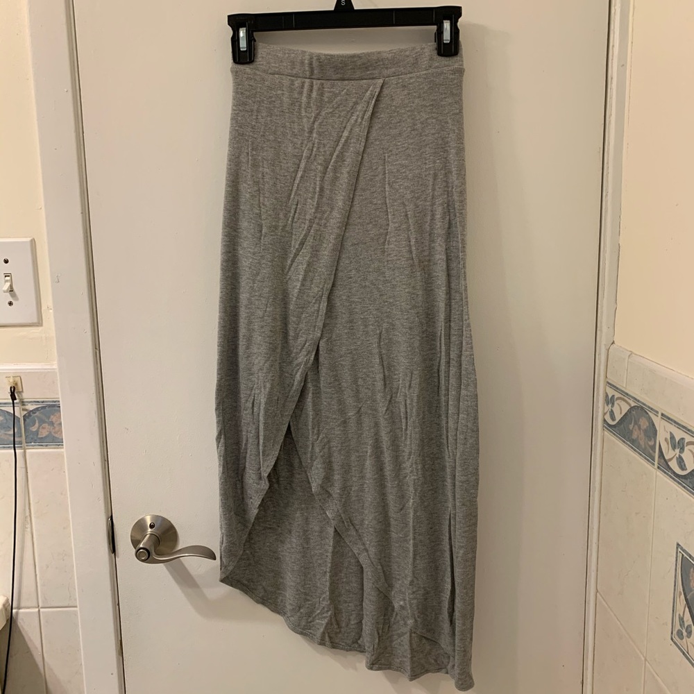 PacSun LA Hearts Gray Skirt